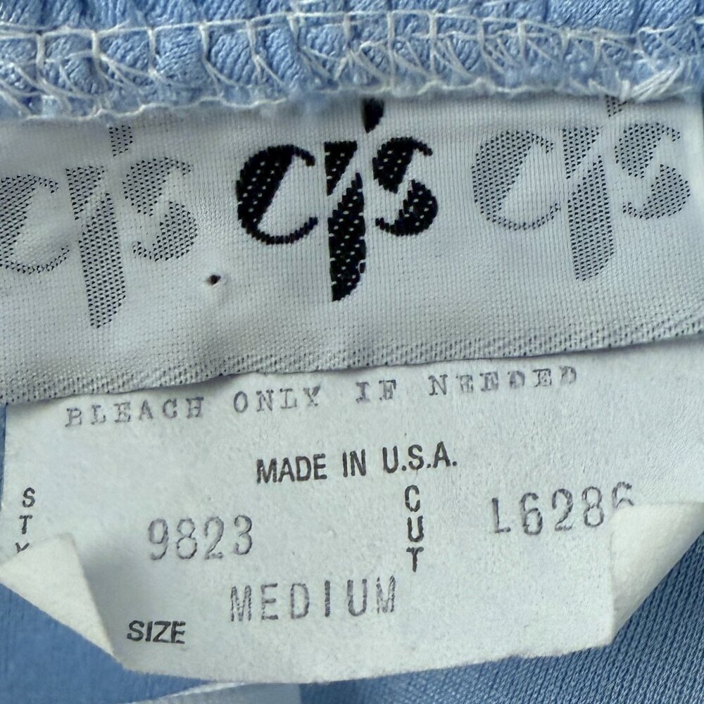 CJS Powder Blue Womens Robe Size Medium - Picture 2 of 8